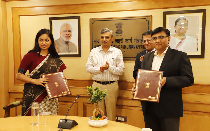 MoU with RITES as Technical Support Agency for Swachhata
