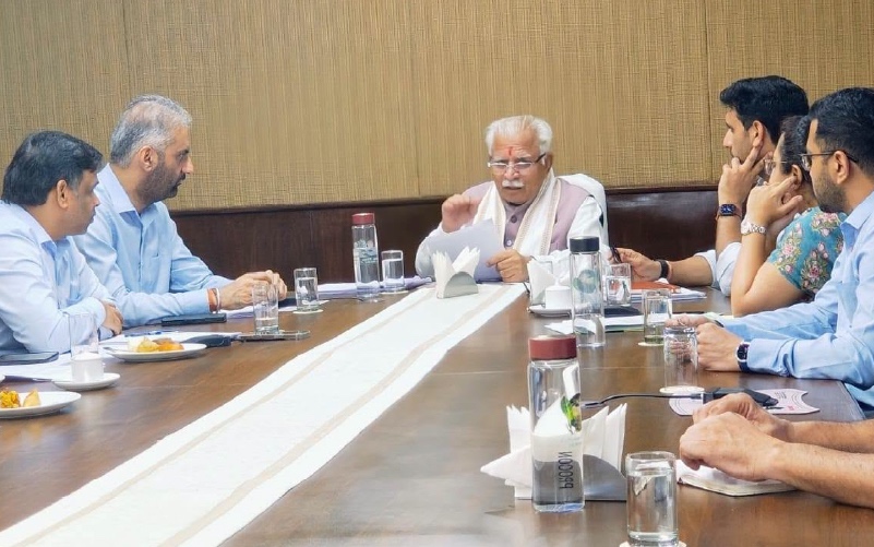 HUAM Reviews SBM-U Progress and Directs Fast-track Project Implementation in Chandigarh