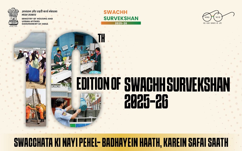 MoHUA launches 10th Swachh Survekshan